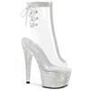 Pleaser - BEJEWELED1018C2RS Bottes de plateforme, Pole dance chaussures - Chaussures de pole dance - Blanc Product image